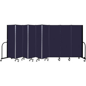 Screenflex 9 Panel Portable Room Divider 6' H x 16'9