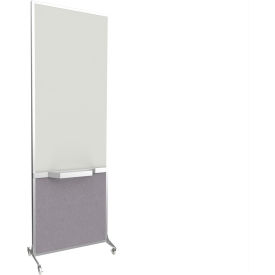Screenflex Safe-Board Bullet Resistant Portable Whiteboard 26-1/2