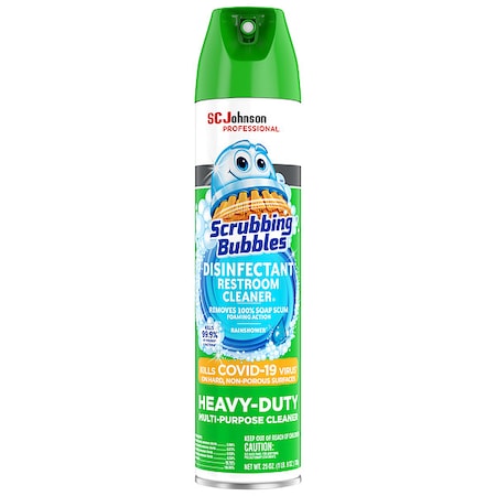 Bathroom Cleaner, 25 oz, Aerosol Can, Ready to Use, PK12 MPN:313358