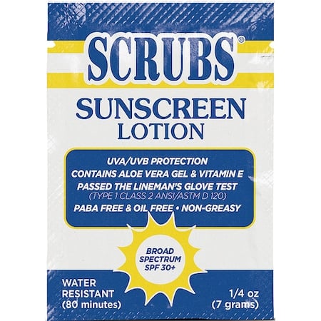Sunscreen Lotion, Foil Pack, 7g, PK100 MPN:92101