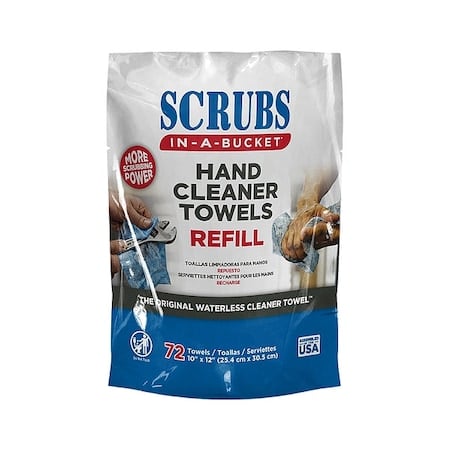 Scrubs In-A-Bucket Handcleaner Towels 6 Count MPN:42270