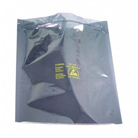 Metal-In Static Shielding Bag, 3x3in, PK100 MPN:30033