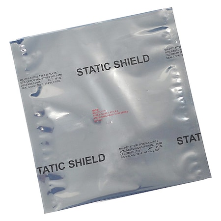 Static Shielding Bag, Silver, 20