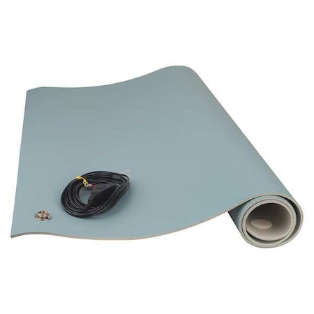 Dissipative Floor Mat, Blue, 4 x 6 ft. MPN:8204