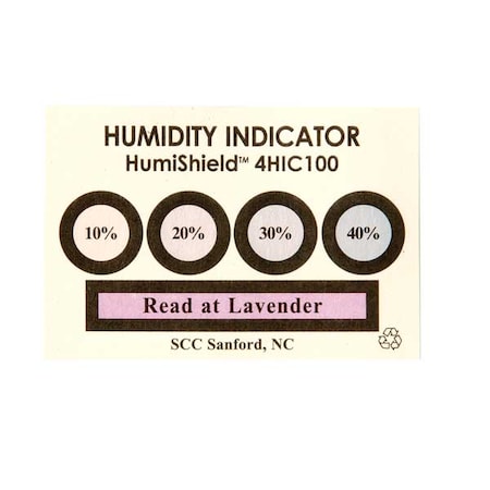 Humidity Indicator, Can, PK100 MPN:4HIC100