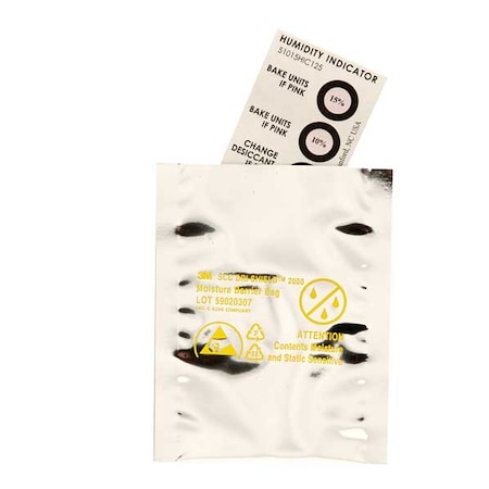 Humidity Indicator, 3 x 2 In. Card, PK125 MPN:51015HIC125