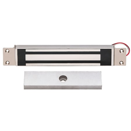 Magnetic Lock, 1-1/4 in, 1.44 in, 24V DC, 12V DC MPN:1591U