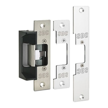 Electric Door Strike, Stainless Steel, Stainless steel, Includes: Mounting Hardware MPN:45-A