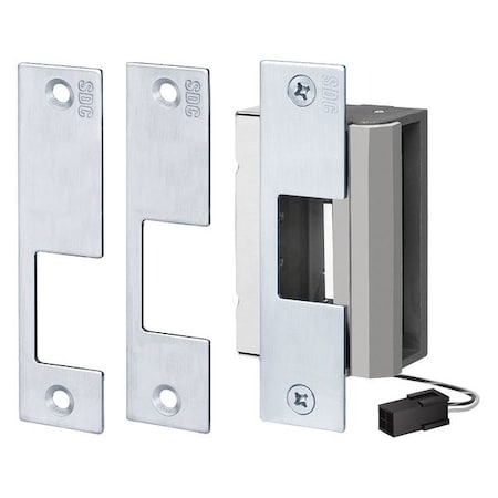 Electric Door Strike, Stainless Steel, Stainless steel, Includes: Faceplates MPN:55-ABCU
