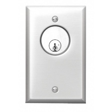Key Switch, 2-7/8 in. W, SPDT MPN:706U