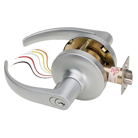 Electric Cylindrical Lock, Z7252G5QRIC7P-KAB1ST1 MPN:Z7252G5QRIC7P-KAB1ST1