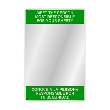 Safety Culture Sign, Acrylic, No Backing, Rectangular MPN:BSM301