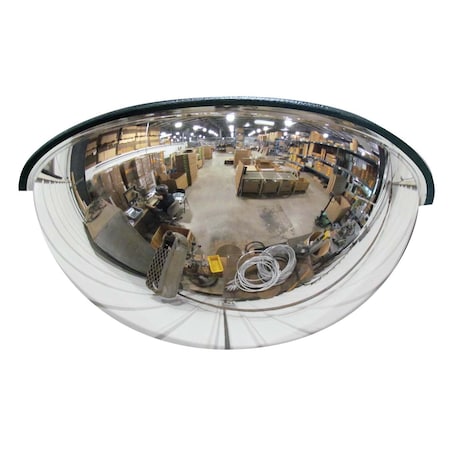 HALF DOME MIRROR-PLASTIC BACK, 48