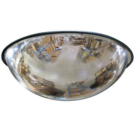 Full Dome Mirror Hardboard Back, 36