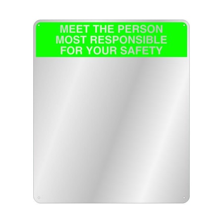 Safety Culture Sign, Acrylic, No Backing, Rectangular MPN:SM301