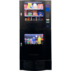 Seaga SnakMart Compact Combo Snack & Drink Vending Machine with Changer & Bill Acceptor 4 Selection SM2300PS2