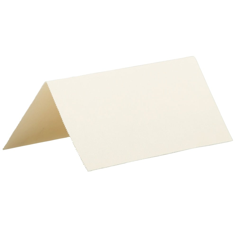 JAM Paper Printable Place Cards, 3 3/8in x 1 3/8in, Ivory, 6 Cards Per Sheet, Pack Of 2 Sheets MPN:2225916895