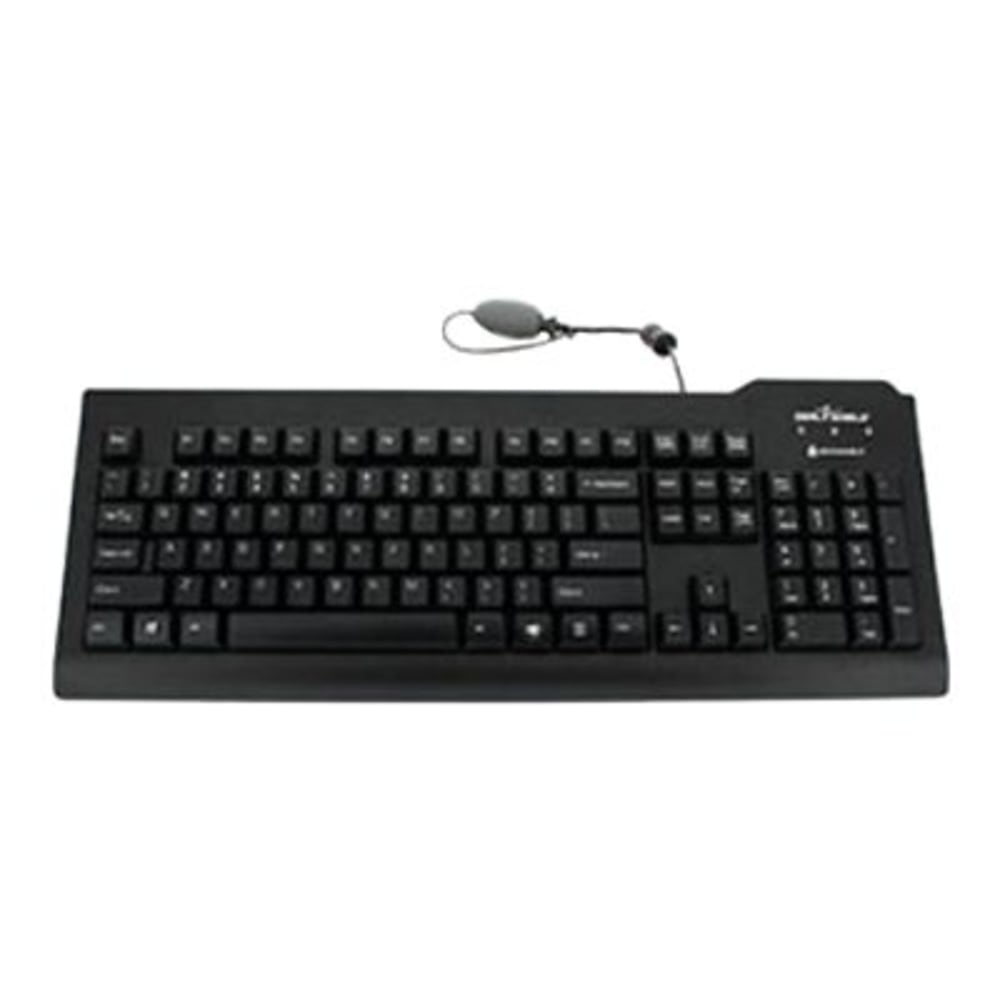 Seal Shield Silver Seal Medical Grade - Keyboard - USB - QWERTY - Spanish - black MPN:SSKSV208ES