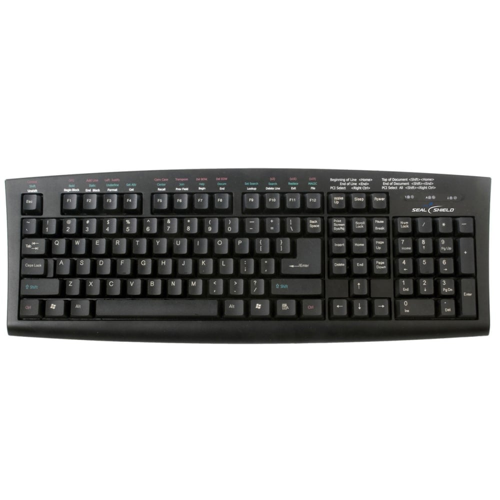 Seal Shield Machine-Washable Medical-Grade Wired Keyboard MPN:SSKSVMM107