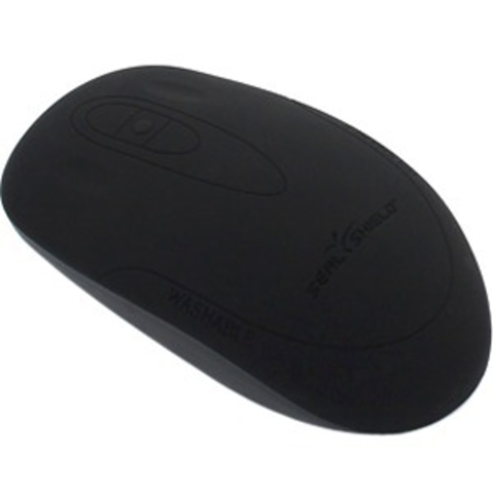 Seal Shield Mouse - Optical - Wireless - Radio Frequency - 2.40 GHz - Black - 1 Pack - USB Type A - 800 dpi - Scroll Wheel MPN:SSM3WE