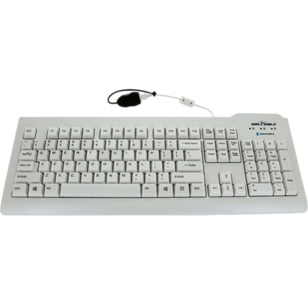Seal Shield Silver Seal Medical-Grade Wired Keyboard, White MPN:SSWKSV207