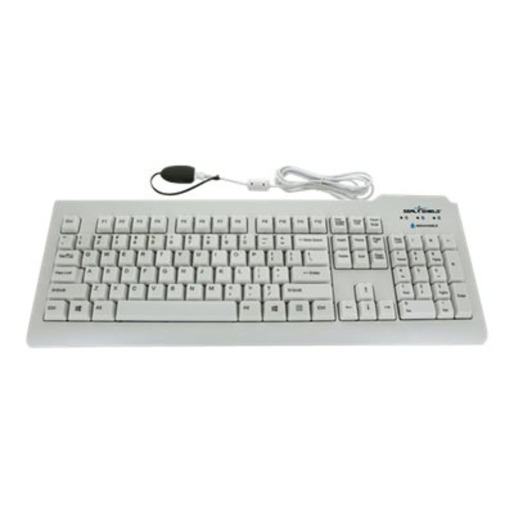 Seal Shield Silver Seal Waterproof - Keyboard - USB - QWERTY - US - white MPN:SSWKSV207L