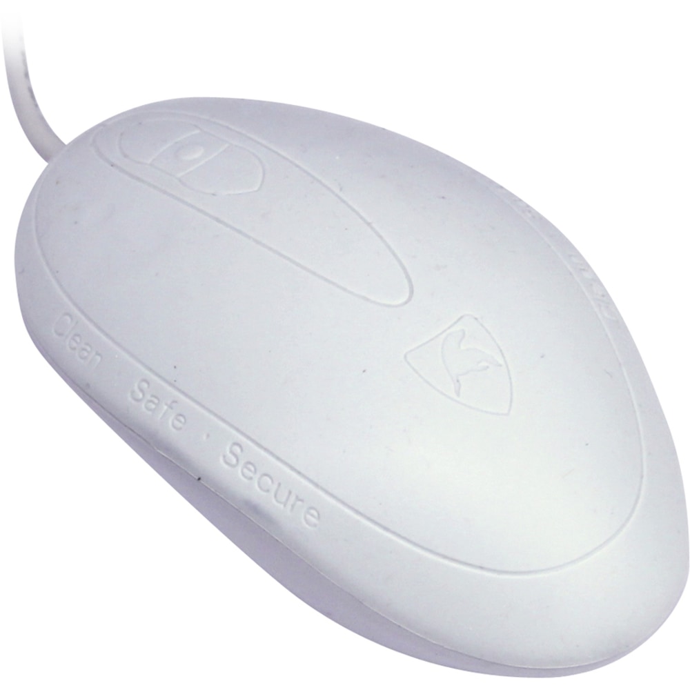 Seal Shield Mouse - Optical - Cable - White - USB - 800 dpi - Scroll Button - 5 Button(s) (Min Order Qty 2) MPN:SSWM3