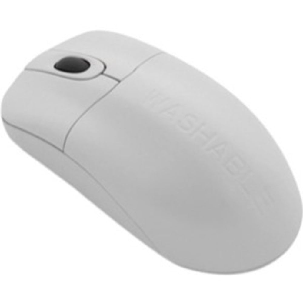 Seal Shield Silver Storm Waterproof Encrypted - Mouse - optical - 3 buttons - wireless - 2.4 GHz - USB wireless receiver - white MPN:STWM042WE