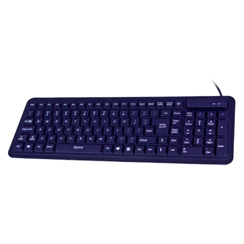 Seal Shield Seal Glow Waterproof - Keyboard - washable - backlit - USB - white MPN:SW106G2