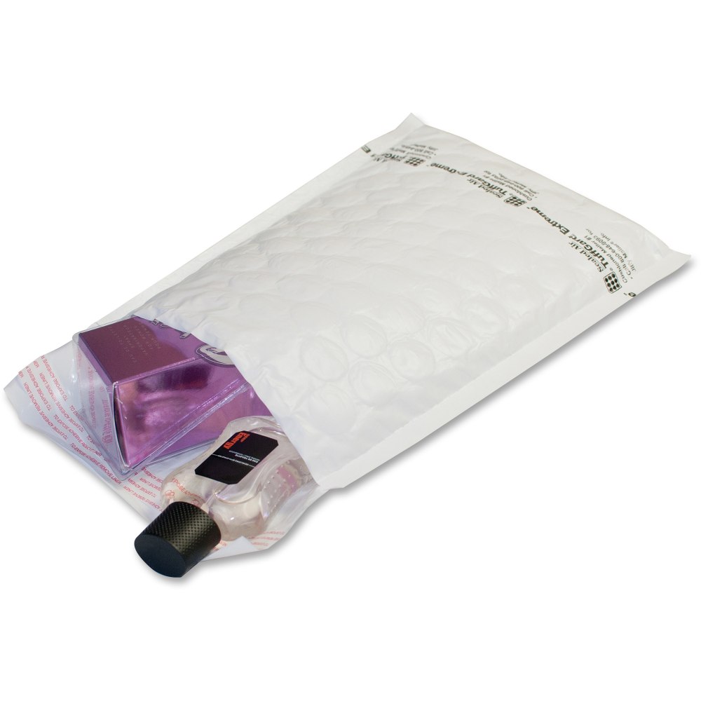 Jiffy Mailer Tuffgard Extreme No. 1 Mailers - Bubble - #1 - 7 1/4in Width x 12in Length - Self-adhesive Seal - White - 50 / Carton MPN:10080
