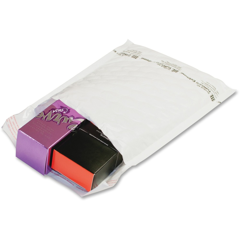 Jiffy Mailer Tuffgard Extreme No. 7 Mailers - Bubble - #7 - 14 1/4in Width x 20in Length - Self-adhesive Seal - White - 25 / Carton MPN:10772