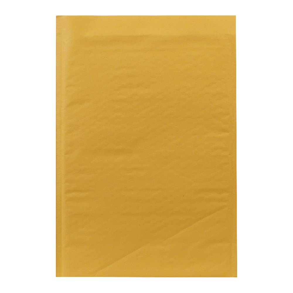 Sealed Air Self-Seal Bubble Mailers, Size #5, 10 1/2in x 15in, Satin Gold, Pack Of 80 MPN:281307