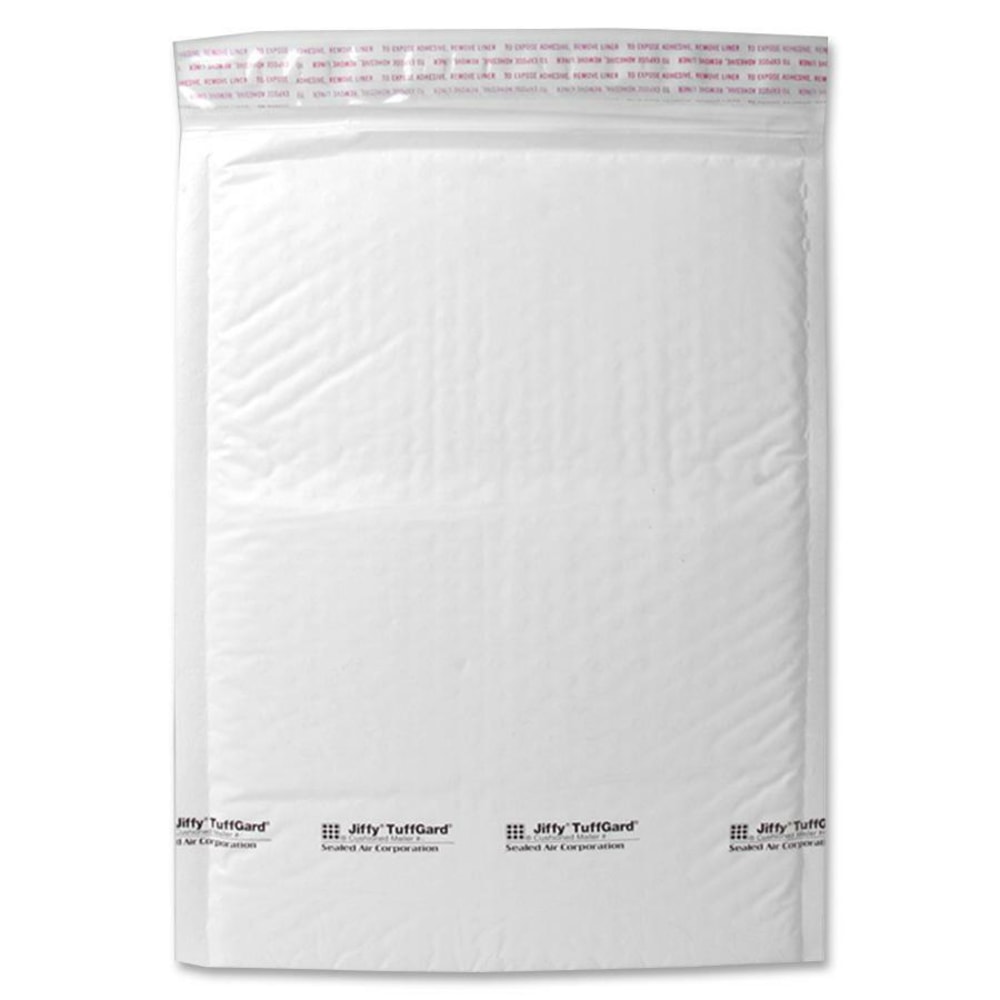 Sealed Air Jiffy TuffGard Bubble Cushioned Mailers, #7, 14 1/4in x 20in, White, Box Of 25 MPN:37715
