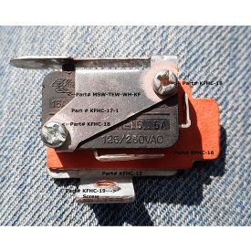 Sealer Sales® Microswitch Assembly For KF-Series Hand Sealers with & without Cutters KFHC-MSW