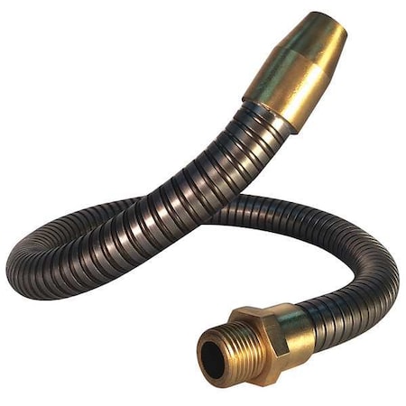 Coolant Hose, 1/2 in.Pipe, 21 in.L, Gray MPN:08-21-M-N