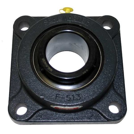 Flange Bearing, 4-Bolt, Ball, 3-1/2