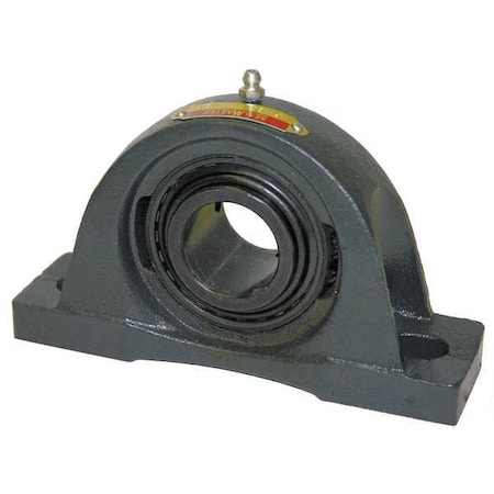Pillow Block Bearing, Cast Iron Housing Material, Set Screw, Ball, 1-15/16 in Dia, Alloy Steel Insert Material MPN:NP-31