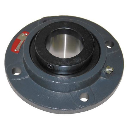Flange Bearing, 4-Bolt, Taperd Rlr, 1-3/16