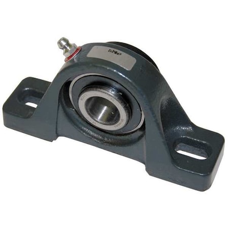 Pillow Block Bearing, Steel Housing Material, Set Screw, Ball, 1-1/4 in Dia, Alloy Steel Insert Material MPN:SRP-20R