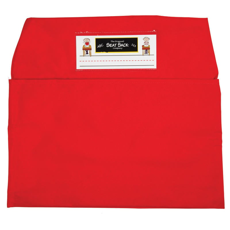 Seat Sack Chair Pocket, Standard, 14in, Red, Pack Of 2 MPN:SSK00114RD-2