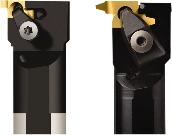 2.65mm Max Depth, 1.15mm to 2.65mm Width, Internal Left Hand Indexable Grooving Toolholder MPN:02411456