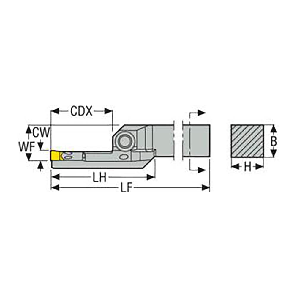 LH CFO Indexable Turning Toolholder MPN:02703424