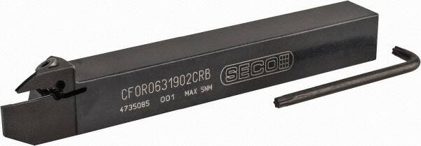 Indexable Turning Toolholder: CFOR 0631902CRB, 90 &deg; Lead Angle, Clamp MPN:02748816
