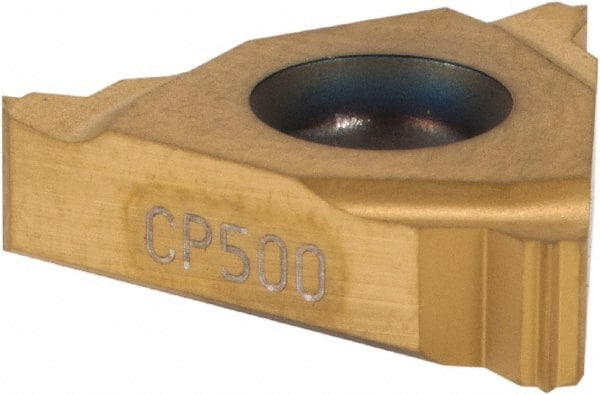 Laydown Threading Insert: 16ER 0.5ISO CP500, Carbide MPN:00049547
