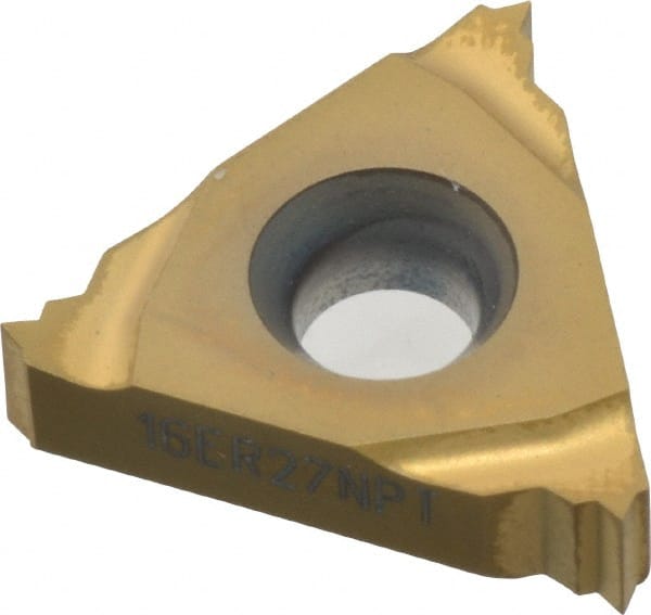 Laydown Threading Insert: 16ER27NPT CP500, Solid Carbide MPN:00049938