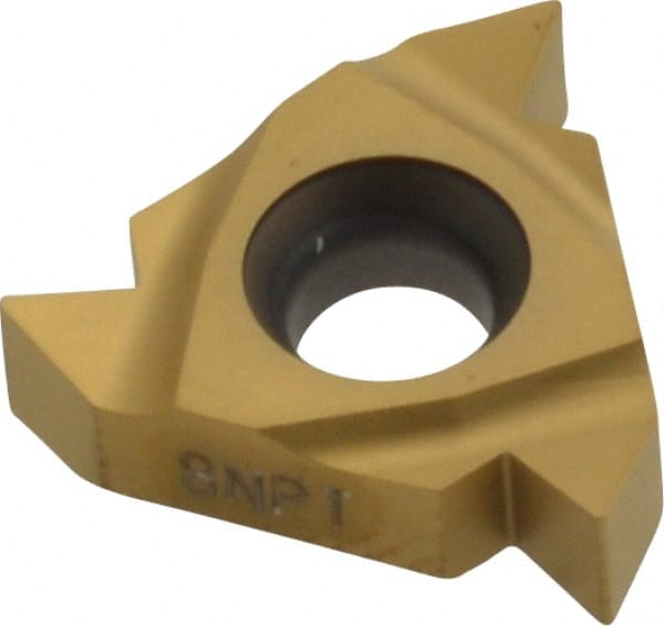 Laydown Threading Insert: 16ER8NPT CP500, Solid Carbide MPN:00049961