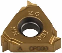 Laydown Threading Insert: 16NR2.0ISO-A2 CP500, Solid Carbide MPN:00077965
