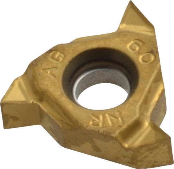 Laydown Threading Insert: 16NRAG60-A2 CP500, Solid Carbide MPN:00078016
