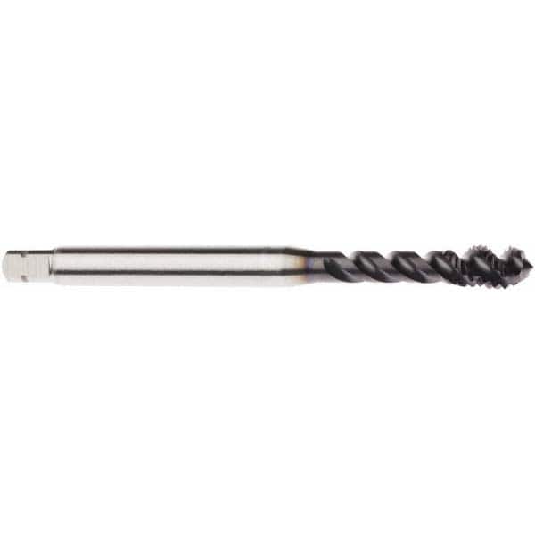 Spiral Flute Tap: M20 x 2.50, Metric, 2 Flute, Modified Bottoming, 6HX Class of Fit, Powdered Metal, AlTiN Finish MPN:02999997