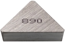 Turning Insert: TPG322F 890, Solid Carbide MPN:74053362